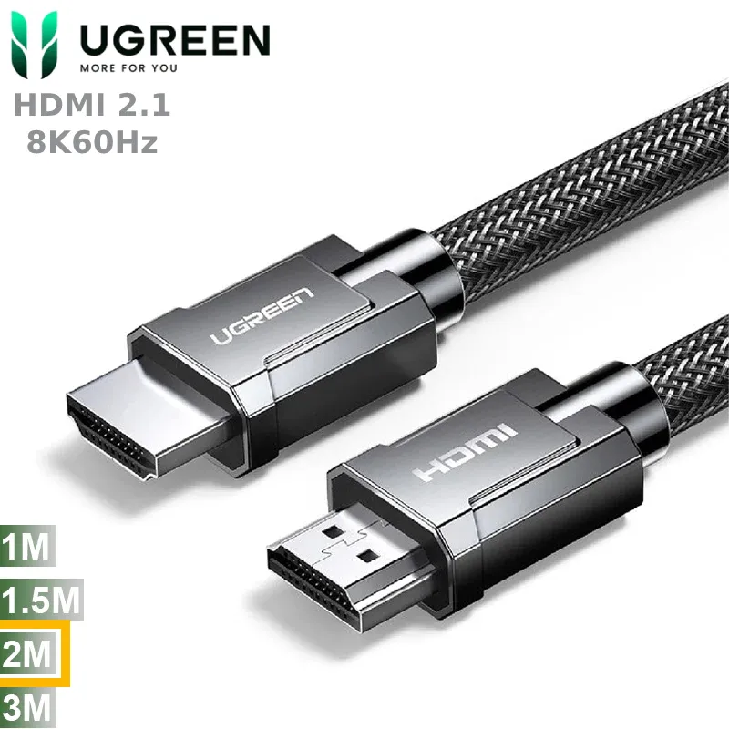 Cáp HDMI 2.1 8K 60Hz Ugreen kích thước 2m