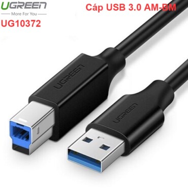 Cáp USB 3.0 AM to BM 2M Ugreen 10372 - Phụ Kiện Điện Tử Việt Nam