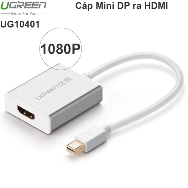 Mini Displayport Thunderbolt to HDMI 15cm Ugreen 10401