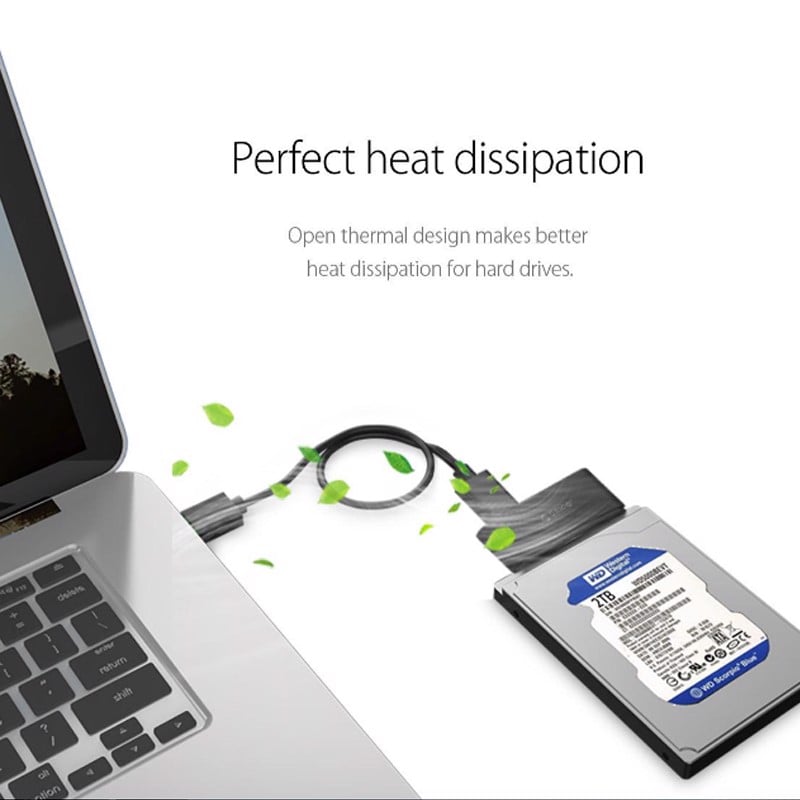 USB 3.0 sang SATA đọc dữ liệu HDD SSD 2.5 Orico 20UTS