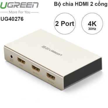 Bộ chia HDMI 2 cổng 4K 30Hz Ugreen 40276 - Phụ Kiện Điện Tử Việt Nam