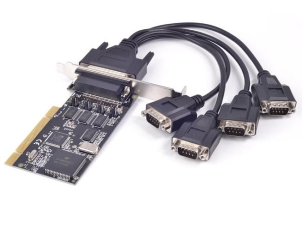 Card chuyển đổi PCI to 4 COM (RS232) Syba FG-PMIO-V4T-004V