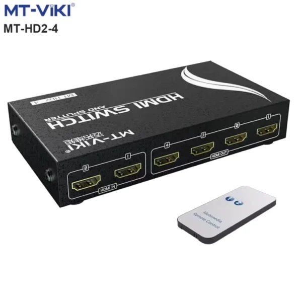 Bộ chia HDMI 2 ra 4 MT VIKI MT-HD2-4