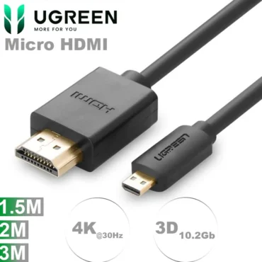 Cáp Micro HDMI to HDMI Ugreen v1.4 full HD 1080P 4k 2k dài 1.5m 2m 3m - Phụ Kiện Điện Tử Việt Nam