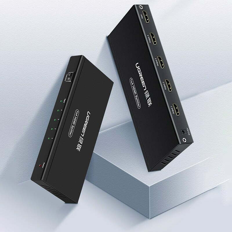 Bộ chia cổng HDMI 1 ra 4 4K 30Hz 3D Ugreen 40202