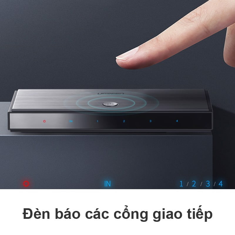 Bộ chia HDMI 2.0 1 ra 4 4K60Hz Ugreen 50708