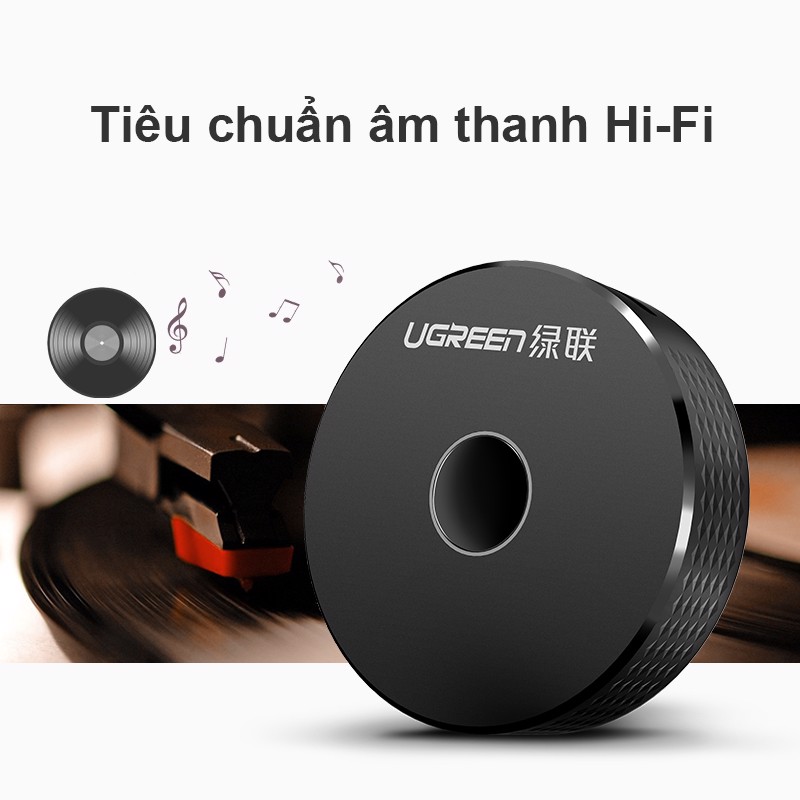 Đầu nhận bluetoth V4.2 cho Loa Amplifier âm thanh Hi-Fi thiết kế nhỏ gọn Ugreen 40968