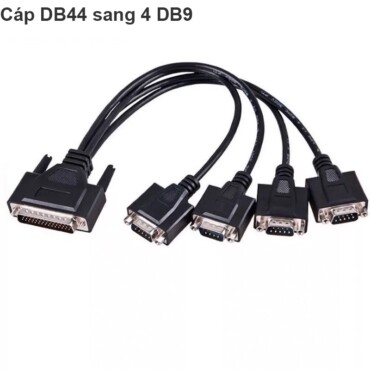 Cáp chuyển đổi DB44 ra 4 cổng DB9 50Cm - D-SUB 44 PIN to DB9 RS232 - Phụ Kiện Điện Tử Việt Nam