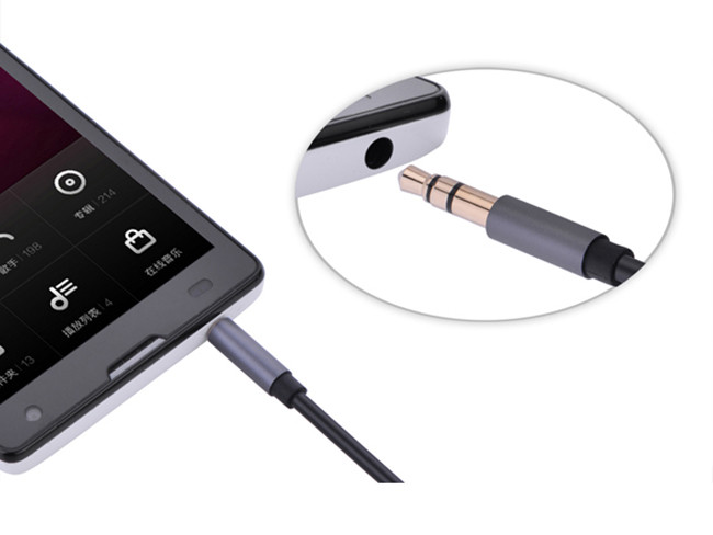 Cáp chia 2 cổng Audio 3.5mm dài 20cm Ugreen 10532 (vỏ nhôm đen)
