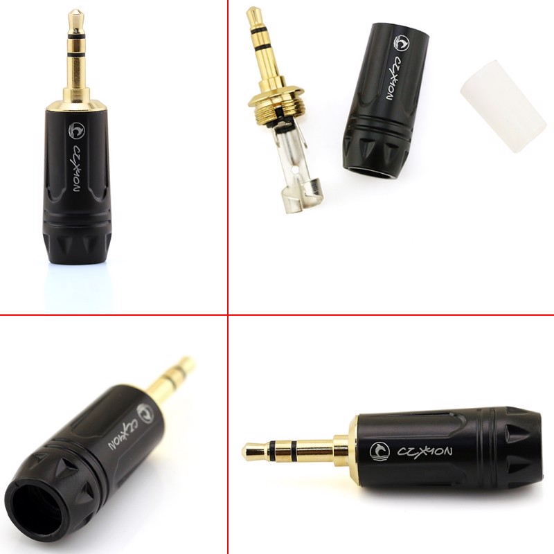 Đầu hàn giắc cắm loa 3.5mm stereo Coraon LCS3LG (1 chiếc)