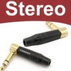 Đầu jack hàn âm thanh 6.35mm Stereo và Mono bẻ góc 90 độ Coraon Z-NP3RX-B Z-NP2RX-B - Stereo