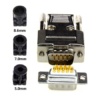 Đầu hàn COM DB9 đực cái với vỏ kim loại, nhân đồng cao cấp HD-Link - Đầu hàn cổng COM DB9 đực HD-Link YL-954M