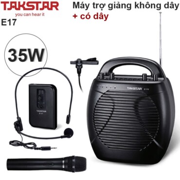Máy trợ giảng - Loa giảng dạy công suất cao cho hội trường lớn, ngoài trời 35W Takstar E17