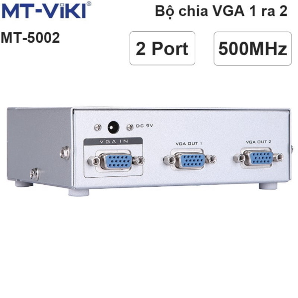 Bộ chia VGA 1 ra 2 500MHz MT-VIKI MT-5002