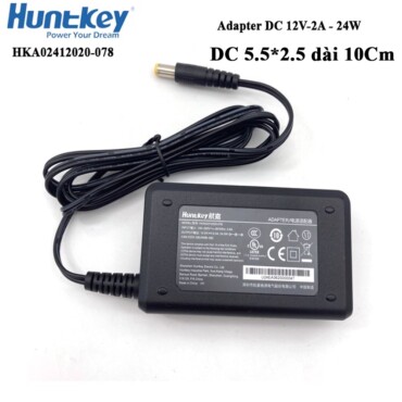 Nguồn adapter DC 12V-2A 24W Huntkey HKA02412020-078