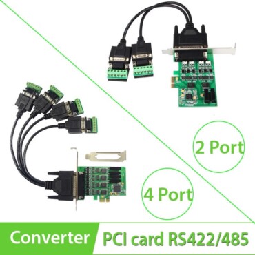 Card chuyển đổi PCI-E to RS422/RS485 IOCREST 2 port & 4 port ( IO-PCE352-PR2S/ IO-PCE352-PR4S) - Phụ Kiện Điện Tử Việt Nam