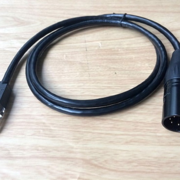 Dây cáp XLR 5pin Male to RJ45 Male