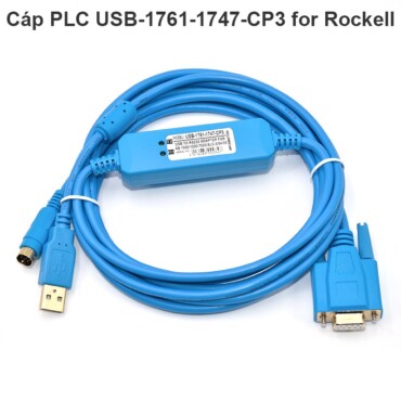 Cáp lập trình USB-1761-1747-CP3 For Rockwell PLC AB 1000/1200/1500 SLC -03/04/05 - Phụ Kiện Điện Tử Việt Nam