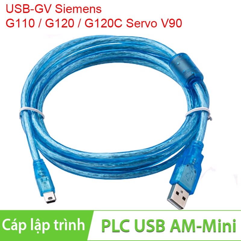 Cáp lập trình Siemens USB-GV G110 / G120 / G120C / Servo V90 1.5 mét - Phụ Kiện Điện Tử.Com.vn Cáp lập trình Siemens USB-GV G110 / G120 / G120C / Servo V90 1.5 mét