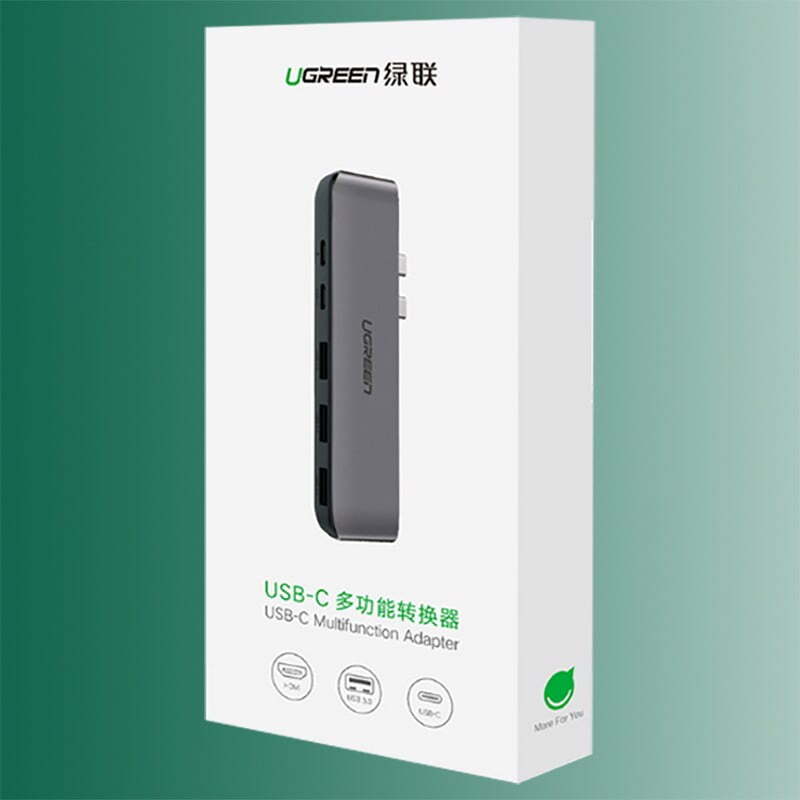 USB-C ra HDMI 4K USB 3.0 USB-C PD cho Mac Pro Ugreen 50963