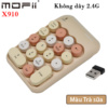 Bàn Phím Số Không Dây Mofii X910 Nhiều Màu Dễ Thương - Màu Kem