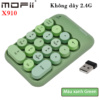 Bàn Phím Số Không Dây Mofii X910 Nhiều Màu Dễ Thương - Xanh Green