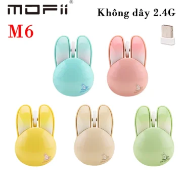 Chuột không dây mofii tai thỏ nhiều màu kute M6 - Phụ Kiện Điện Tử Việt Nam