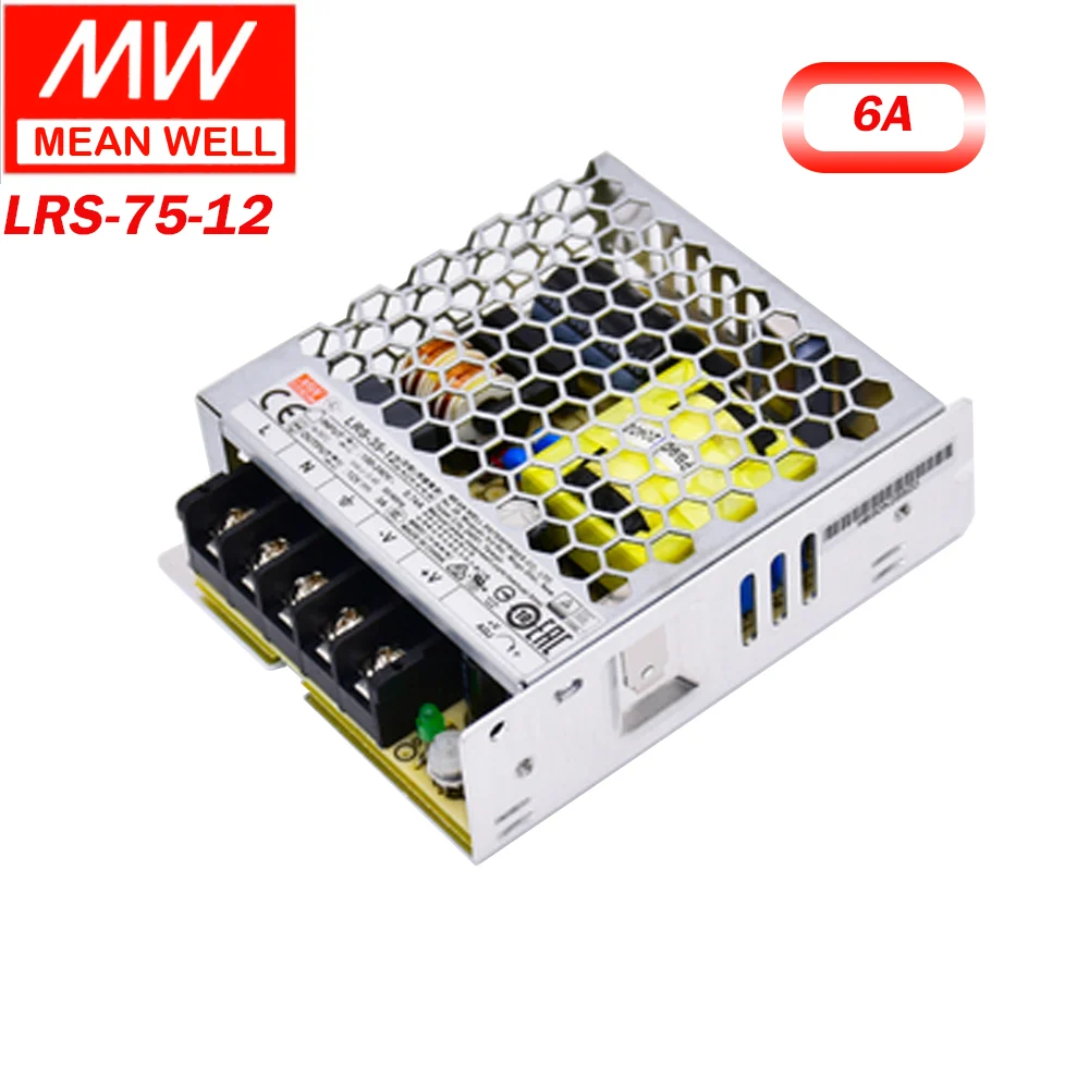 Nguồn LED DC 12V Meanwell LRS-75-12