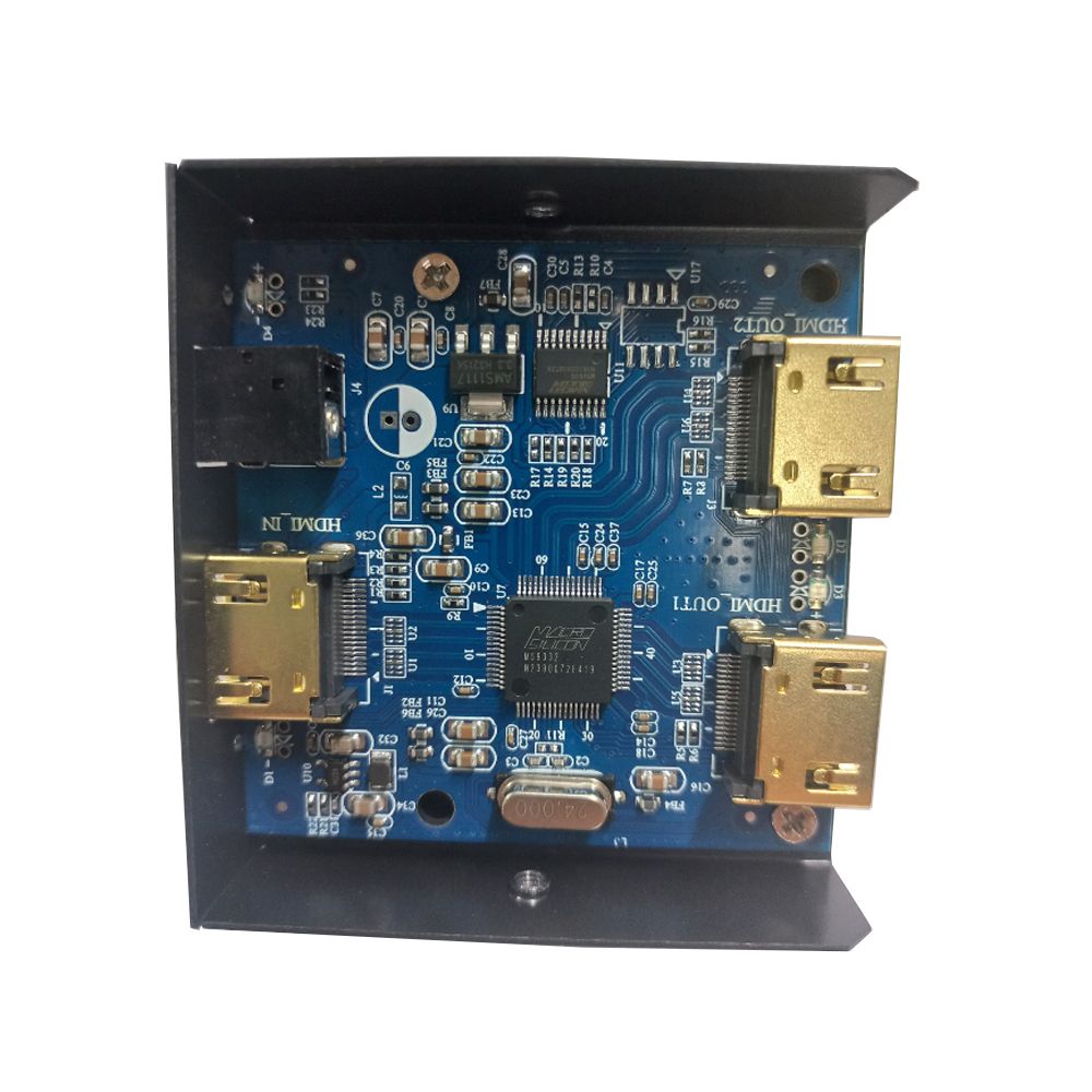 Bộ chia HDMI splitter V1.4 2 port 4K30Hz 3D Veggieg V-HD06
