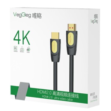 Cáp HDMI 4K VEGGIEG chuẩn 2.0 4K@60Hz dài từ 1.5M đến 30M - hàng chính hãng - Phụ Kiện Điện Tử Việt Nam