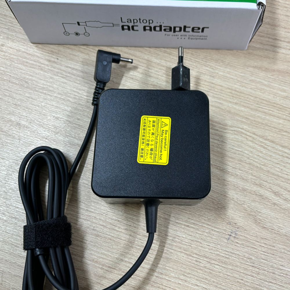 Bộ nguồn sạc pin laptop Asus 19V-3.42A 65W chân 4.0*1.35mm chính hãng TTA - AS-65DWA