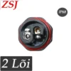 Đầu khớp nối điện chống nước thẳng chữ i IP68 ZSJ L20 - 2 Lõi