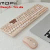 Bộ bàn phím chuột không dây full size HoneyS chính hãng Mofii - Trà Sữa