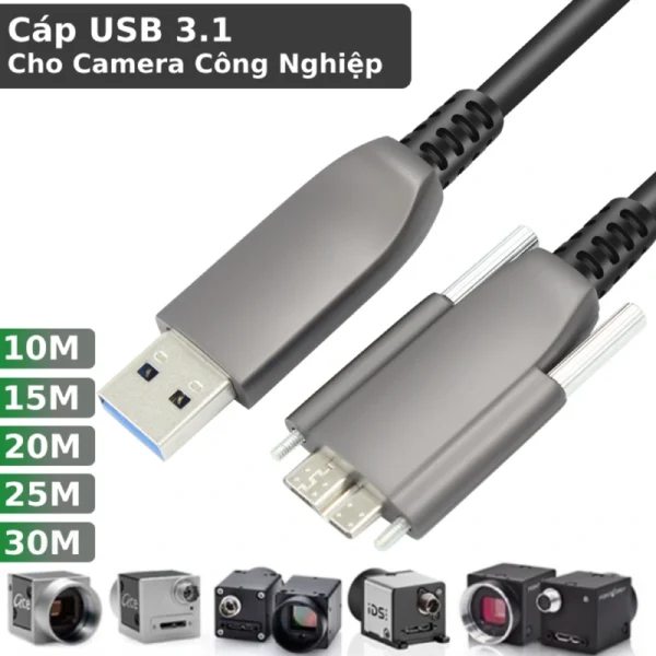 Cáp USB 3.1 cho camera công nghiệp