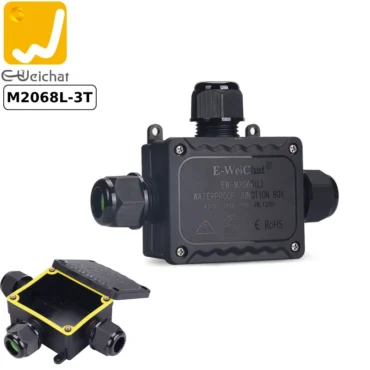 Hộp nối điện ngoài trời chữ T E-Weichat EW-M2068L-T