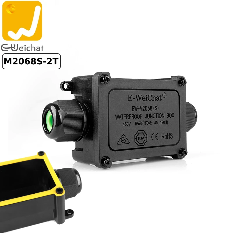 Hộp nối điện chống nước IP68 E-Weichat EW-M2068S-2T