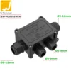 Hộp nối điện chống nước IP68 E-Weichat EW-M2068S-2T (IP68 Waterproof Junction Box) - 4 nhánh M2068S-4TA