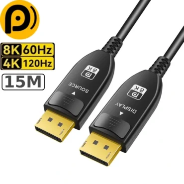 Cáp Displayport 8K sợi quang 15m