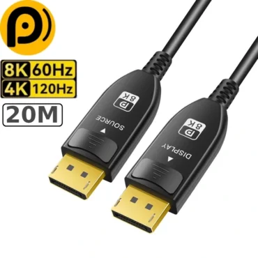 Cáp Displayport 8K sợi quang 20