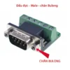 Đầu giắc kết nối đầu cuối cổng COM DB9 sang RS422/485 - Đầu đực- chân bulong
