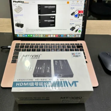 Bộ chuyển đổi HDMI sang mạng Lan 200M IP Extender MT-VIKI MT-ED06 V1
