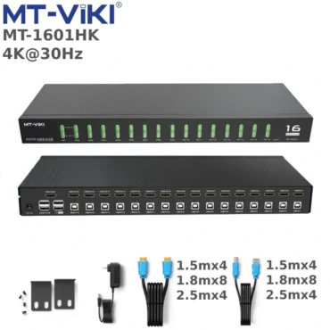 Bộ chuyển mạch tự động Auto HDMI KVM Switch MT-1601HK