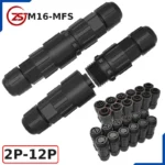 Đầu nối điện chống nước IP68 ZSJ-M16-MFS