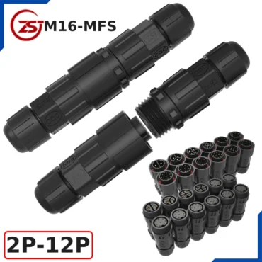 Đầu nối điện chống nước IP68 ZSJ-M16-MFS