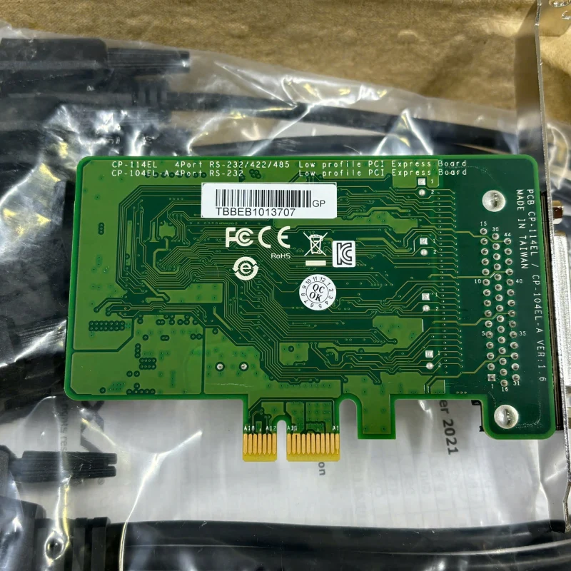 Card PCIe ra 4 RS232 Moxa CP-104EL-A 6