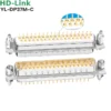 Đầu hàn bo mạch PCB DB37 37 chân đực-cái HD-Link bẻ góc và thẳng - Đầu đực chân đồng đặc thẳng YL-DP37M-C