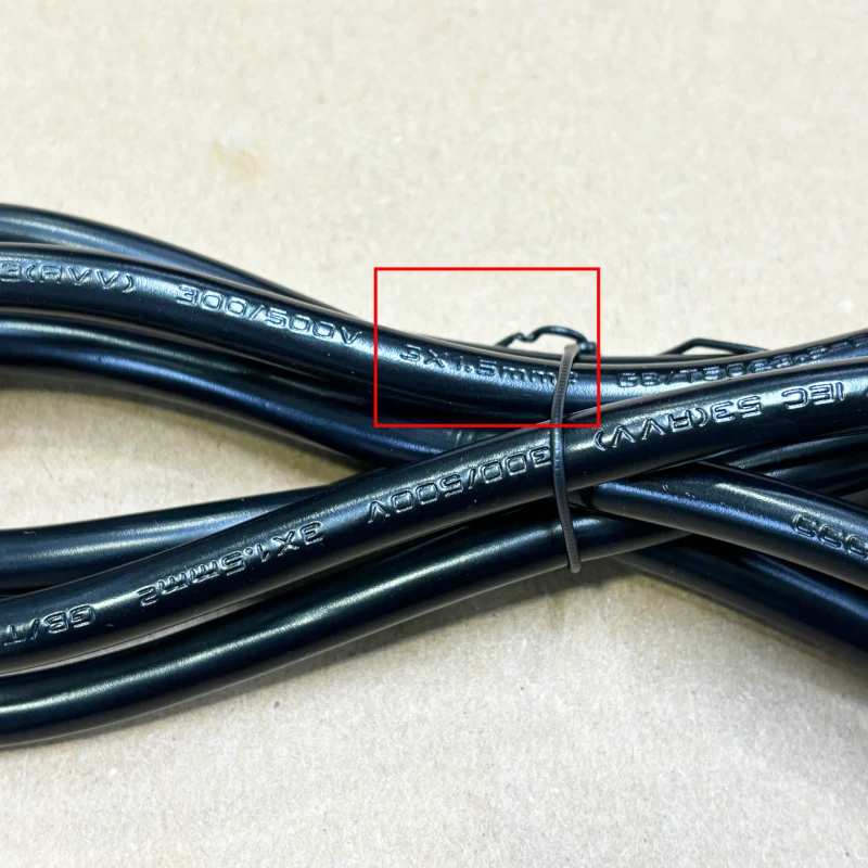 Cáp nguồn EU CEE 77- IEC320 C13 3x1.5mm 19