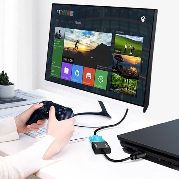 Cáp Chuyển HDMI to VGA MT-ViKi Hỗ Trợ Độ Phân Giải Full HD 1080P MT-M02 - Phụ Kiện Điện Tử.Com.vn Cáp Chuyển HDMI to VGA MT-ViKi Hỗ Trợ Độ Phân Giải Full HD 1080P MT-M02 - Phụ Kiện Điện Tử.Com.vn