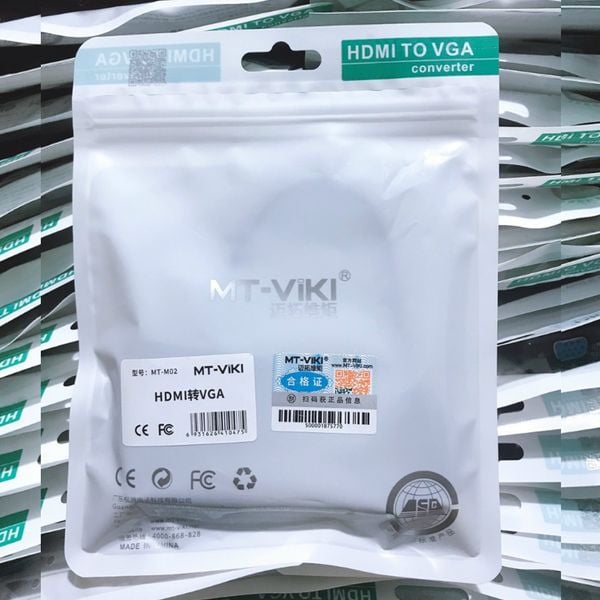 Cáp Chuyển HDMI to VGA MT-ViKi Hỗ Trợ Độ Phân Giải Full HD 1080P MT-M02 - Phụ Kiện Điện Tử.Com.vn Cáp Chuyển HDMI to VGA MT-ViKi Hỗ Trợ Độ Phân Giải Full HD 1080P MT-M02 - Phụ Kiện Điện Tử.Com.vn
