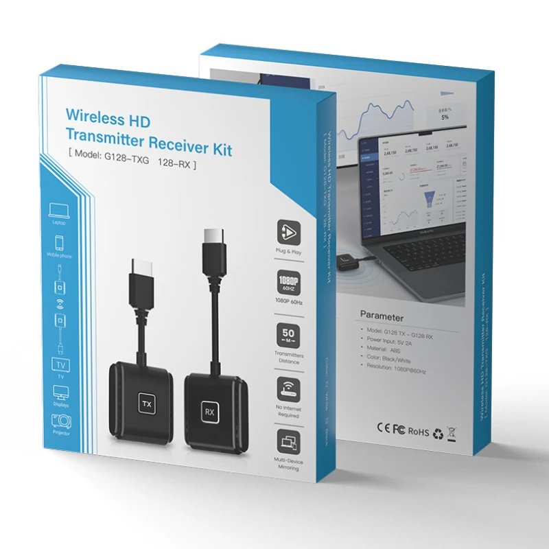 Bộ thu phát HDMI không dây G128-HD 6 Bộ thu phát HDMI không dây G128-HD 6